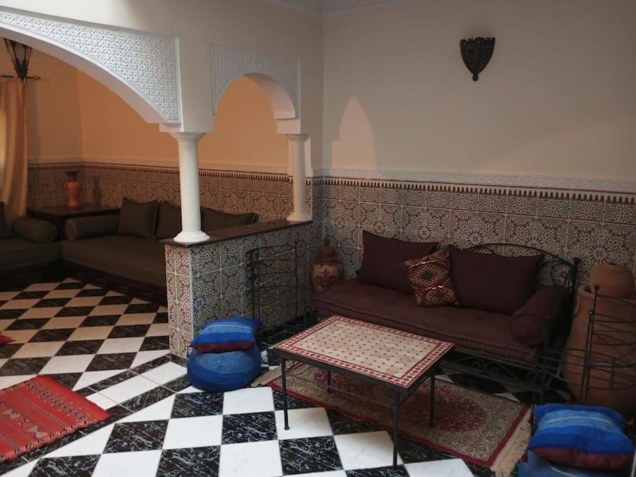 Duplex Style Riad Residence Avec Piscines Marrakesh Eksteriør bilde